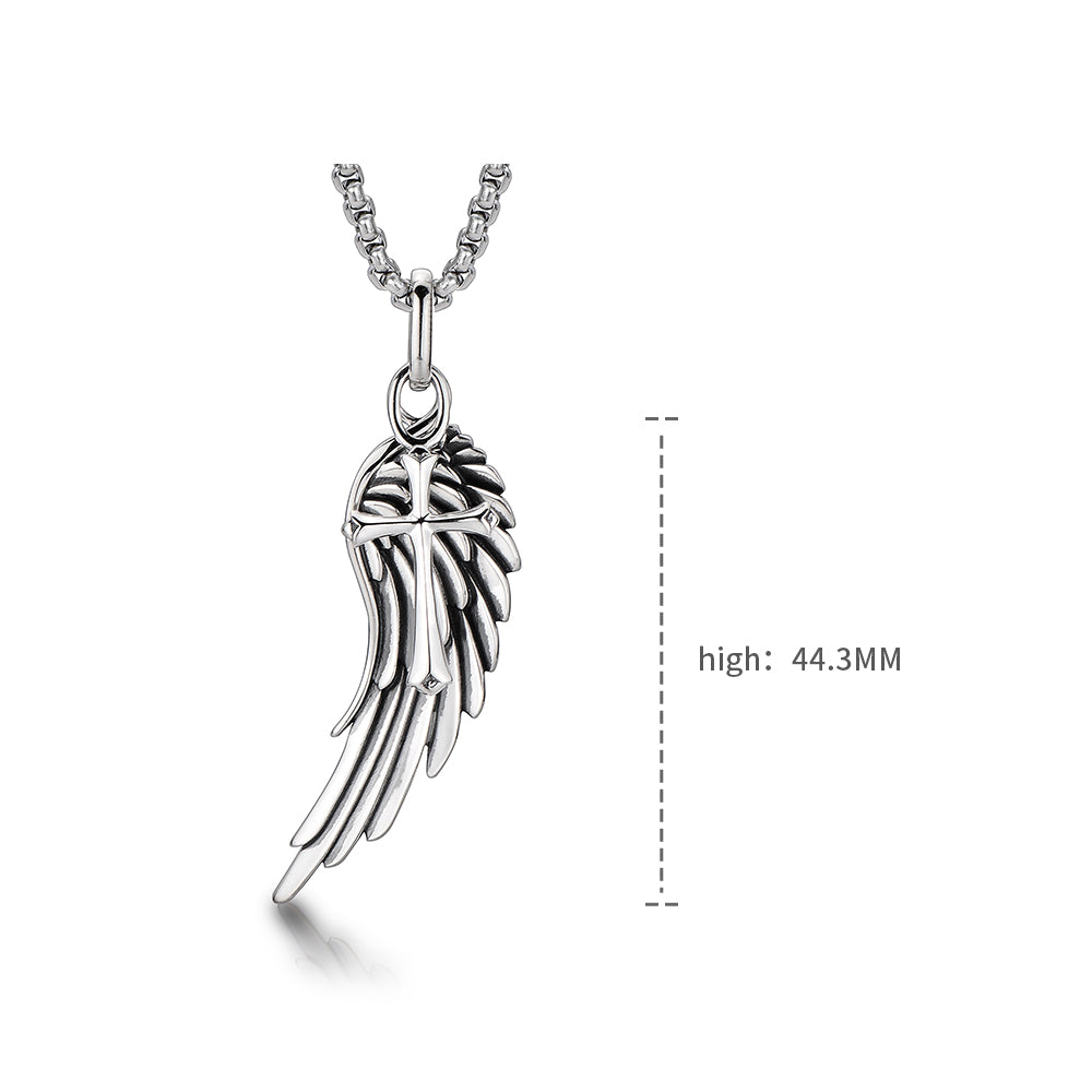 Sterling Silver Necklace Wings Cross High Street Pendants