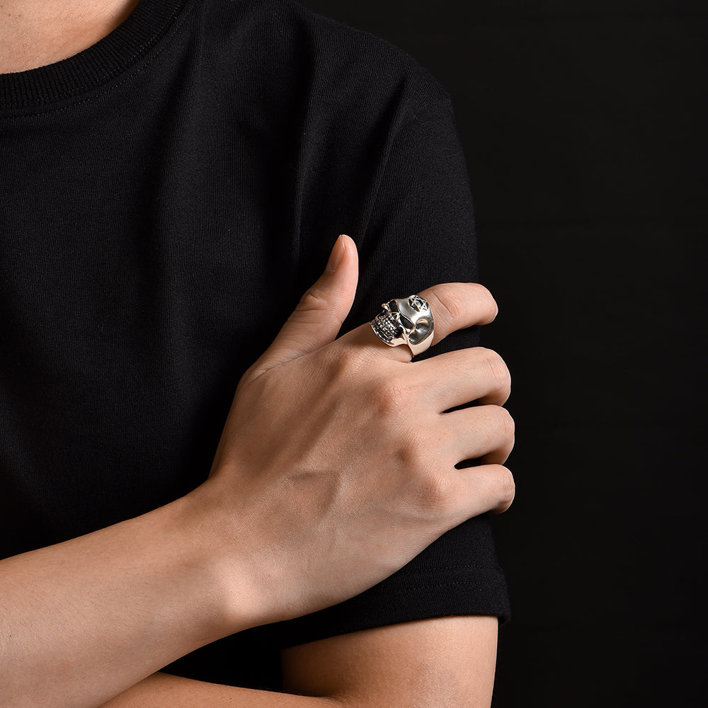 Designer Skull Sterling Silver Rings