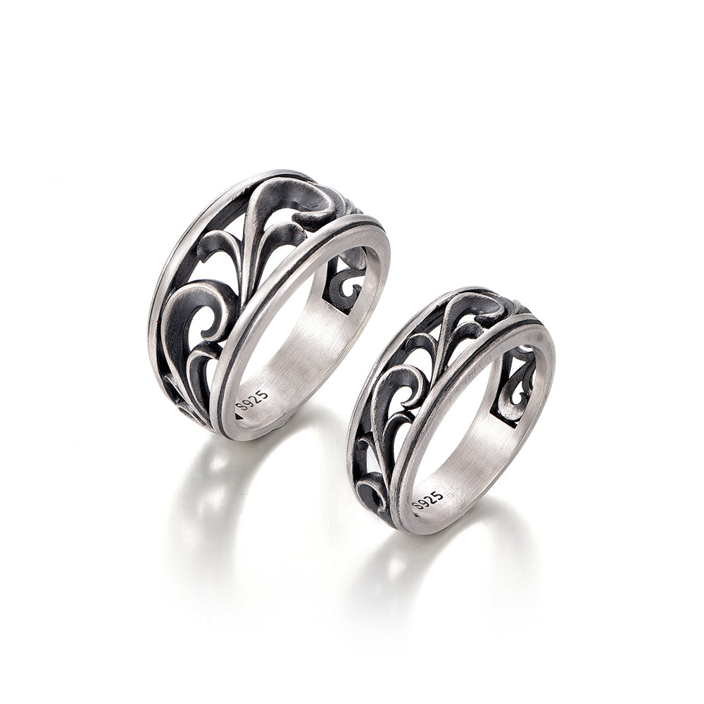 Couple Sterling Silver Vintage Rings
