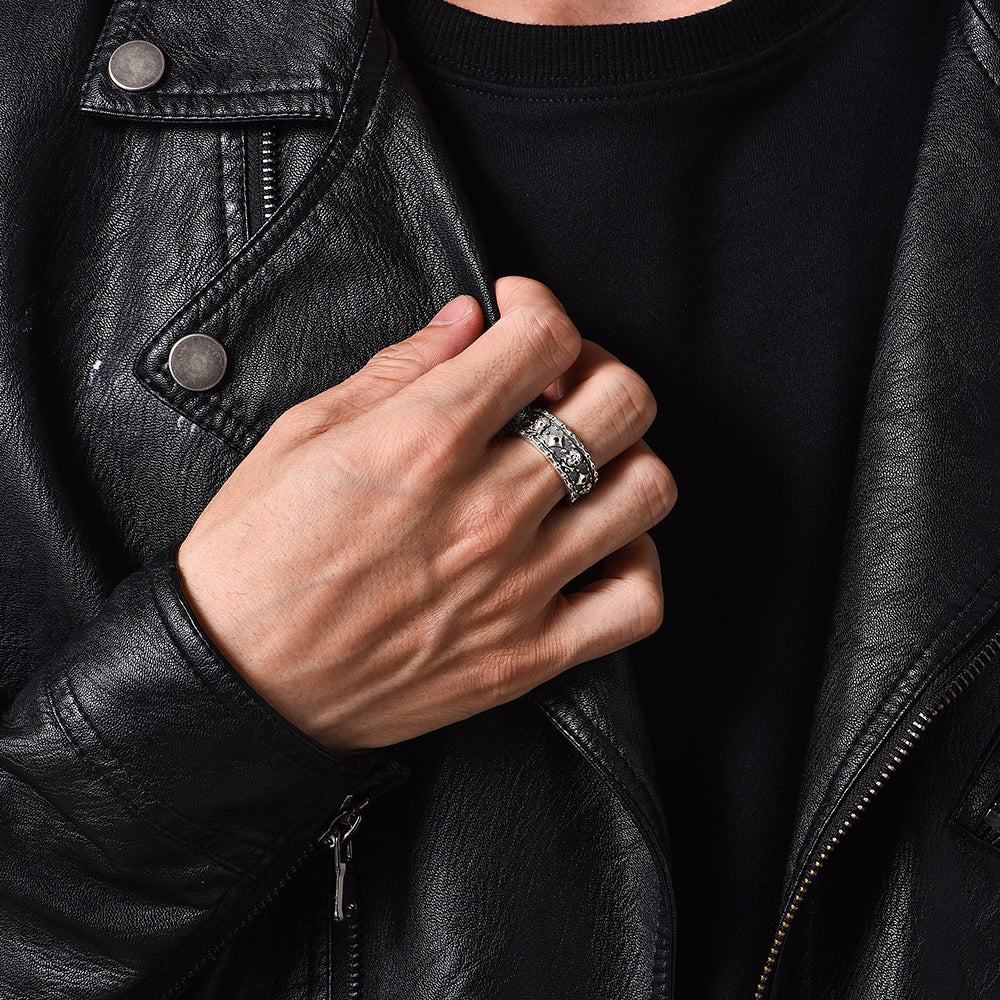 Designer Skull Sterling Silver Rings