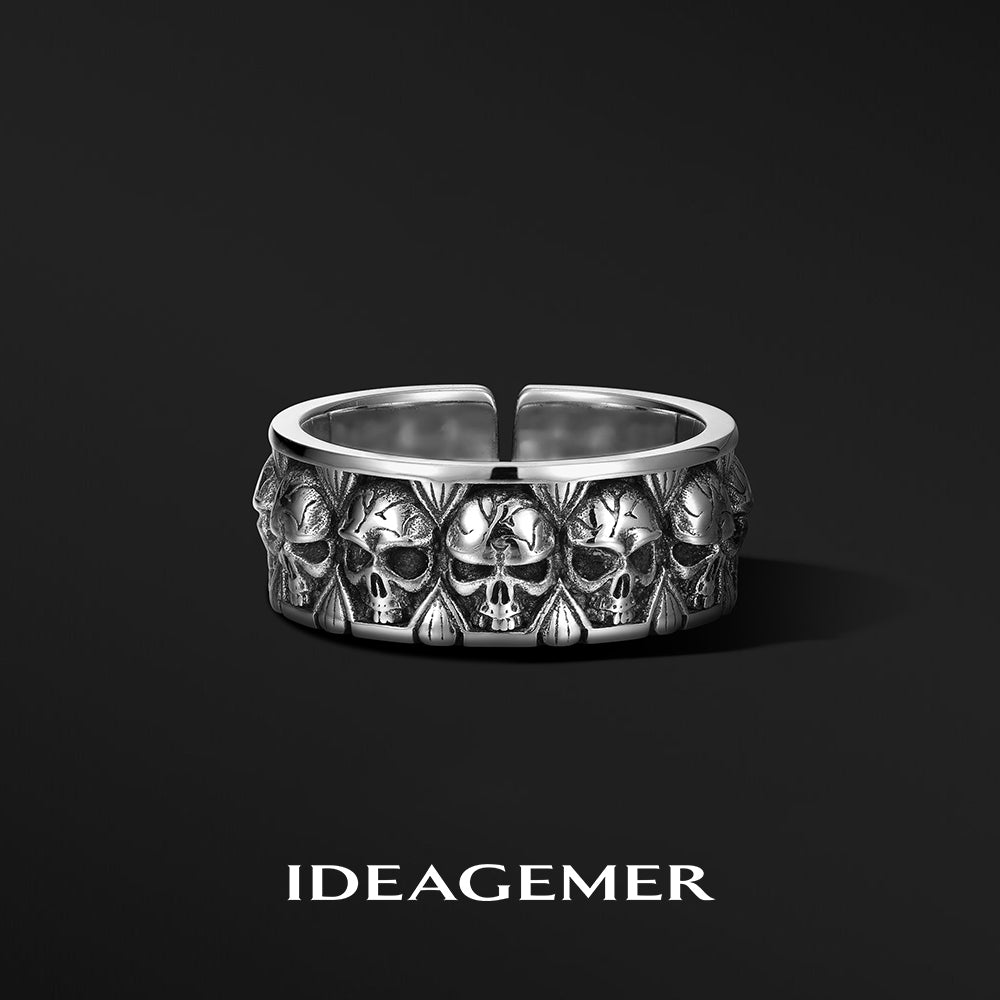 Skull Sterling Silver Rings