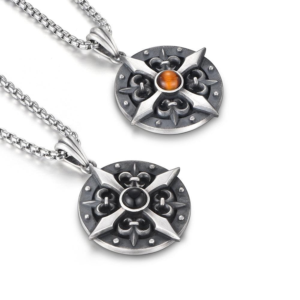 Sterling Silver Vintage High Street Cross Pendants