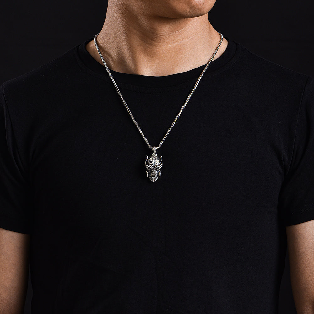 Skull Vintage Sterling Silver Pendants