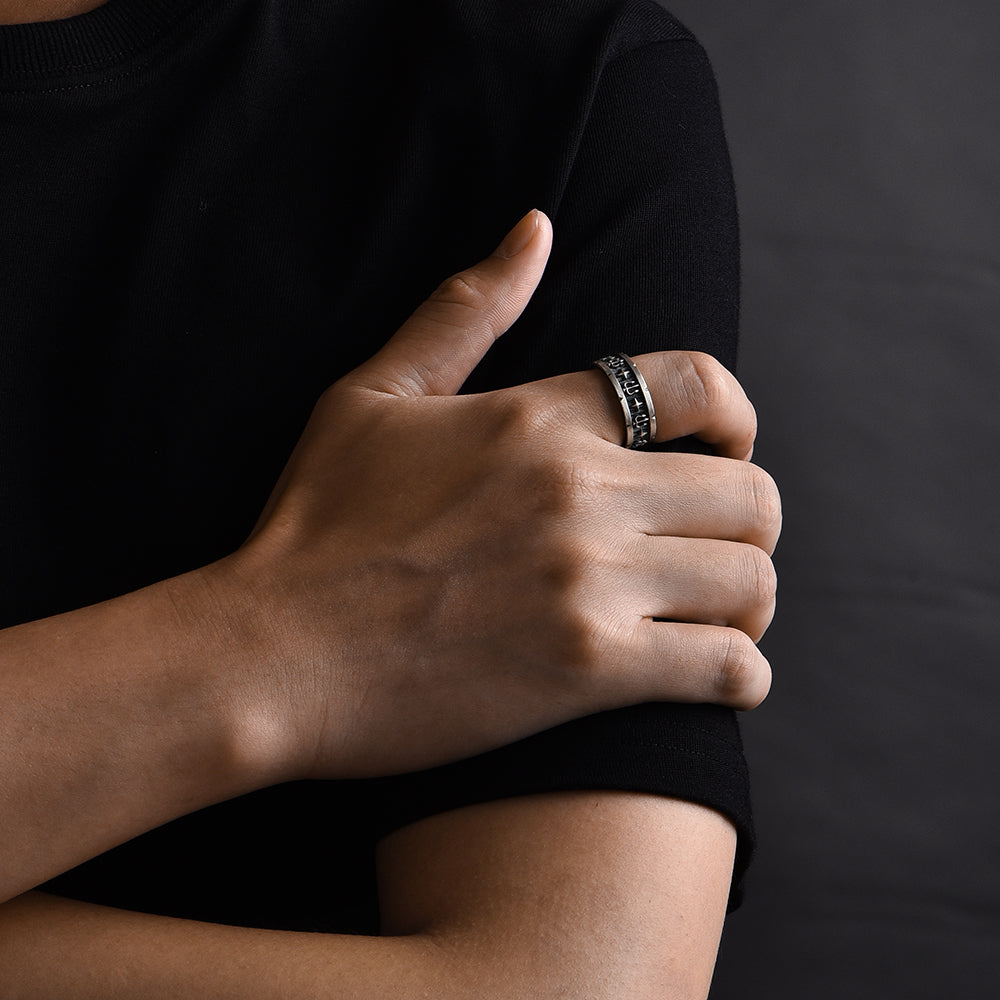 Trident Sterling Silver Rings