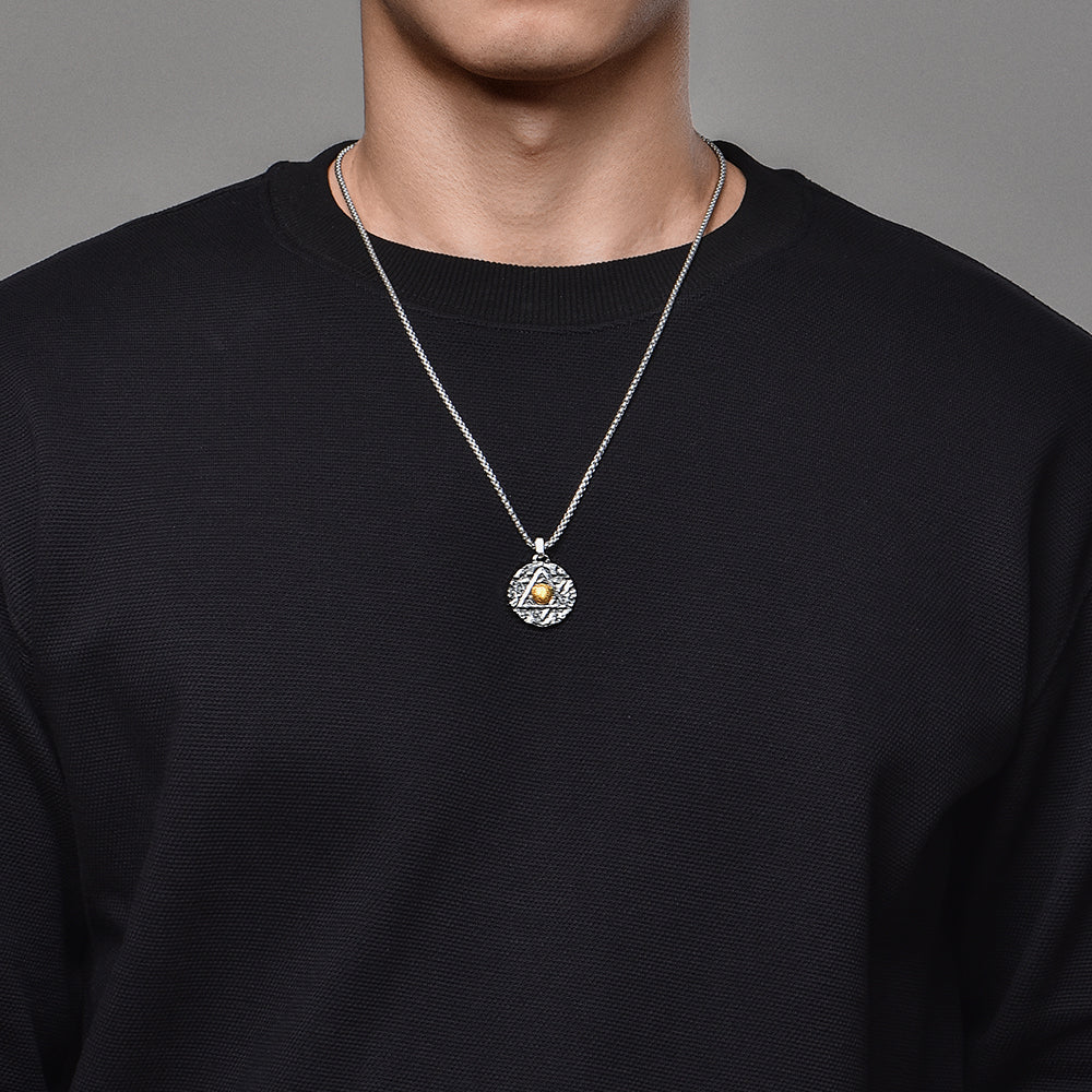 Eye Of God Sterling Silver Pendants