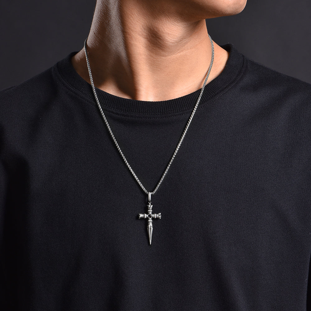 Sterling Silver Cross Vintage High Street Pendants