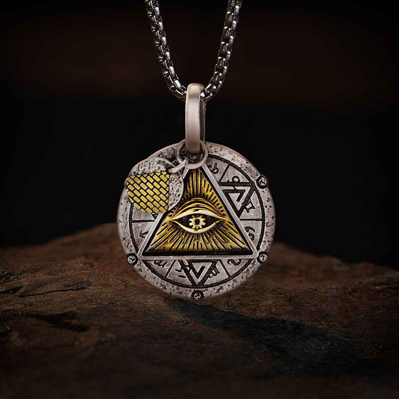 Horus Eye Of God Original Design Sterling Silver Necklace Pendants