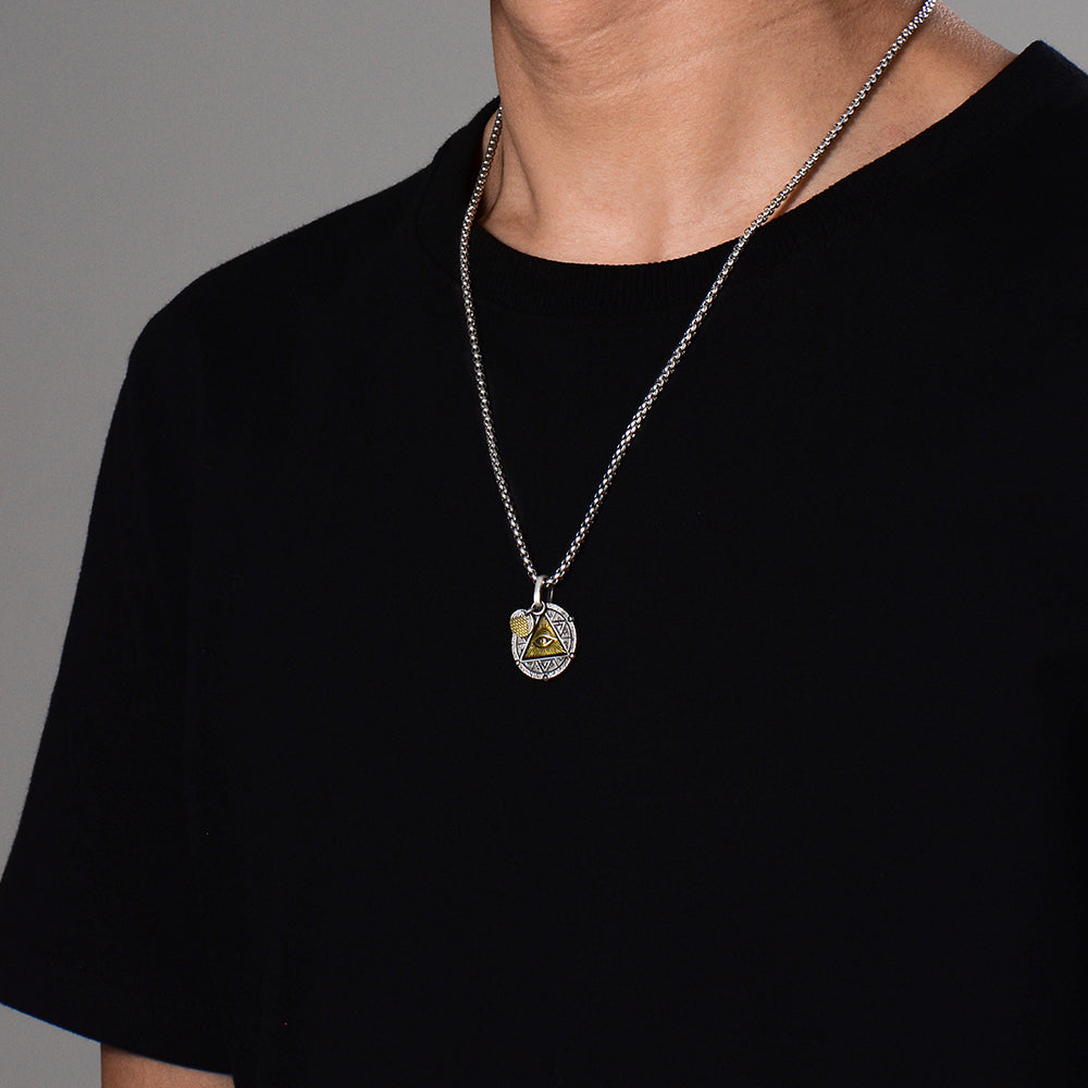 Horus Eye Of God Original Design Sterling Silver Necklace Pendants