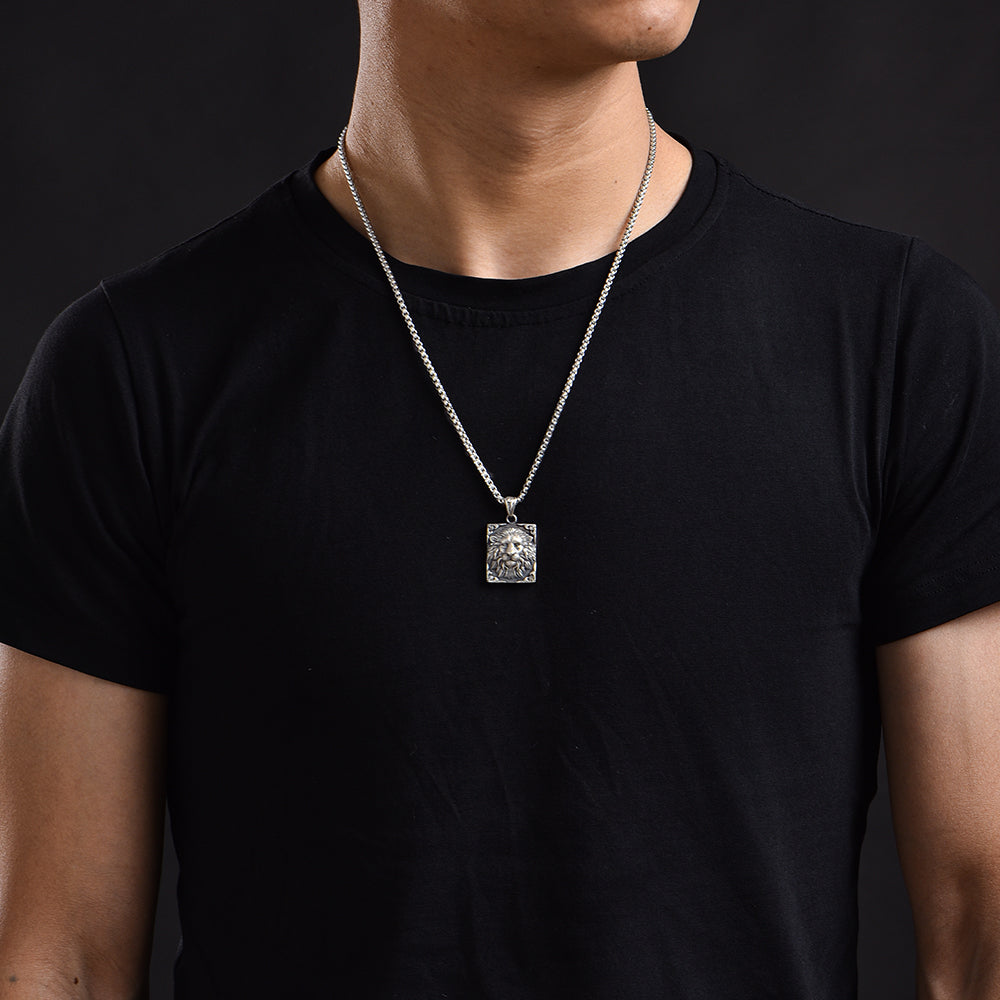 Sterling Silver Lion Pendants