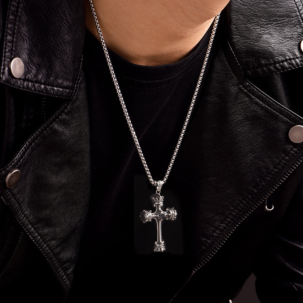 Cross Pendants With Zircon