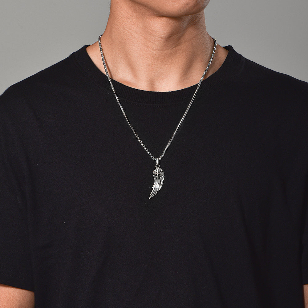 Sterling Silver Necklace Wings Cross High Street Pendants