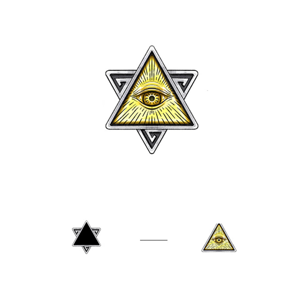 Eye Of God Sterling Silver Earrings