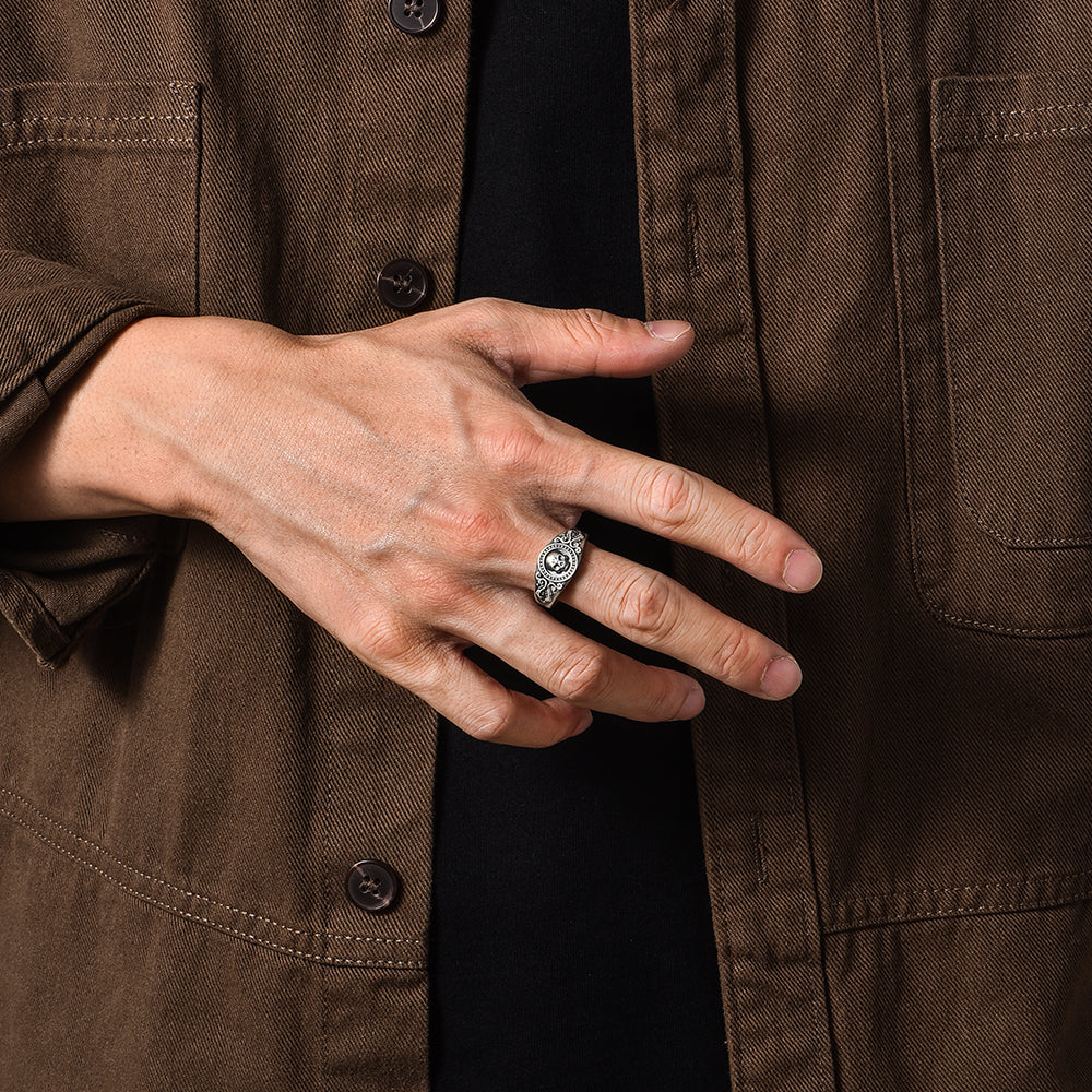 Designer Skull Sterling Silver Rings