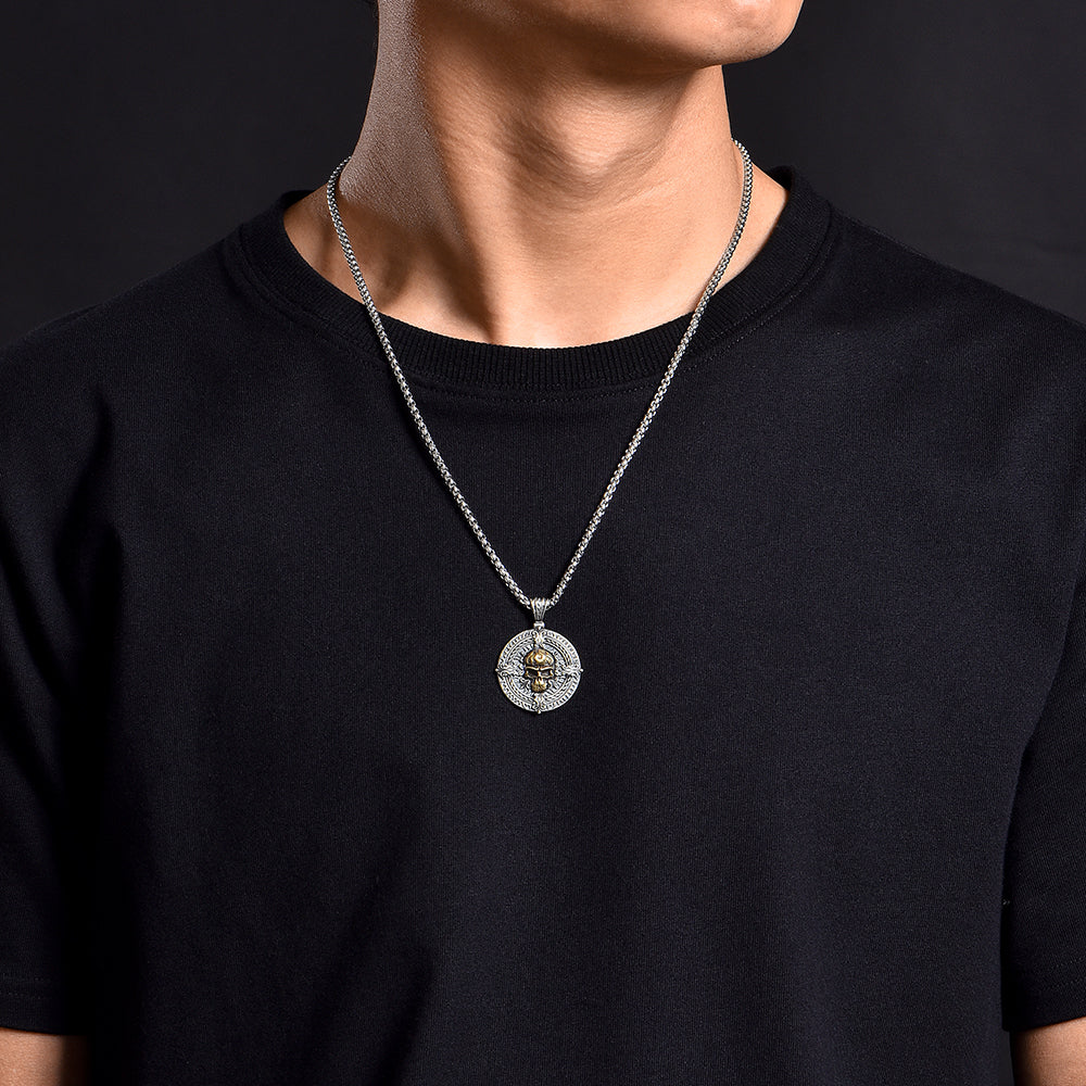 Skull Sterling Silver Necklace Pendants