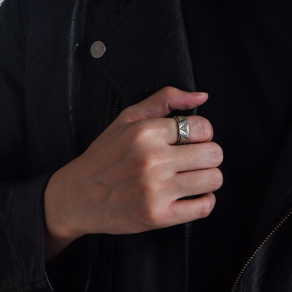 Eye Of God Sterling Silver Rings