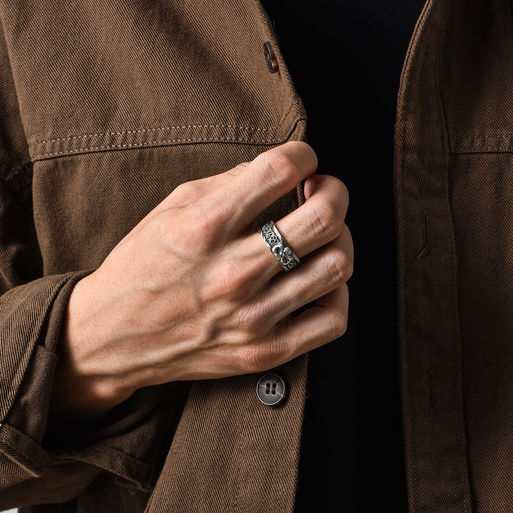 Original Skull Sterling Silver Rings