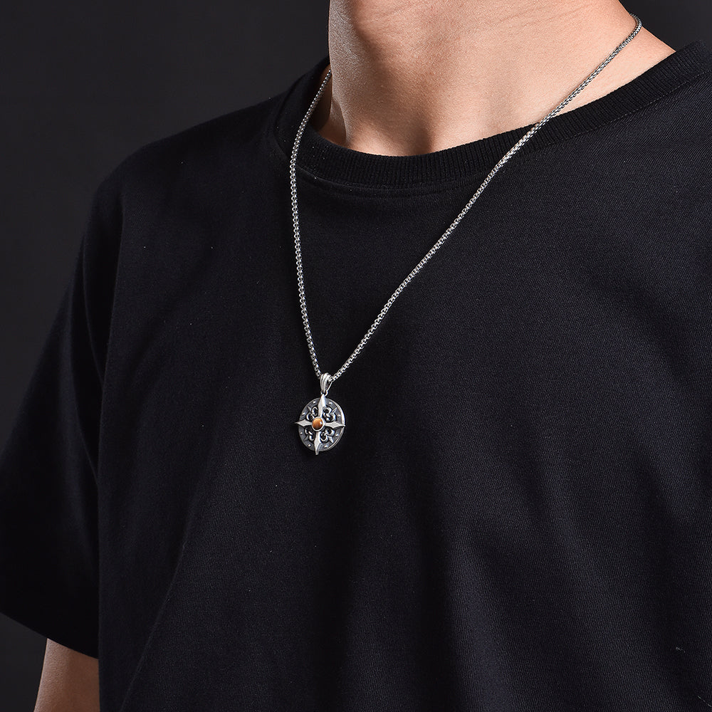 Sterling Silver Vintage High Street Cross Pendants