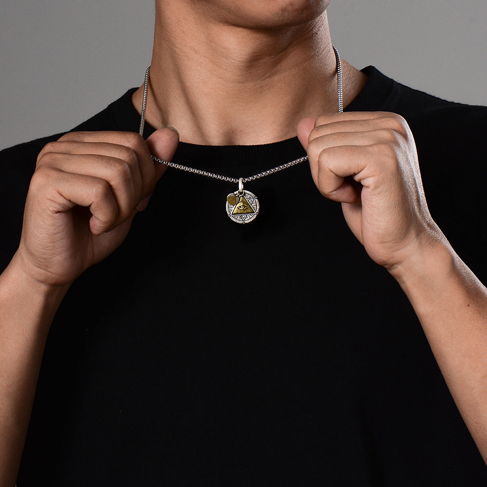 Horus Eye Of God Original Design Sterling Silver Necklace Pendants