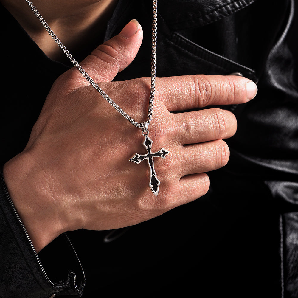 Sterling Silver Cross Necklace Pendants