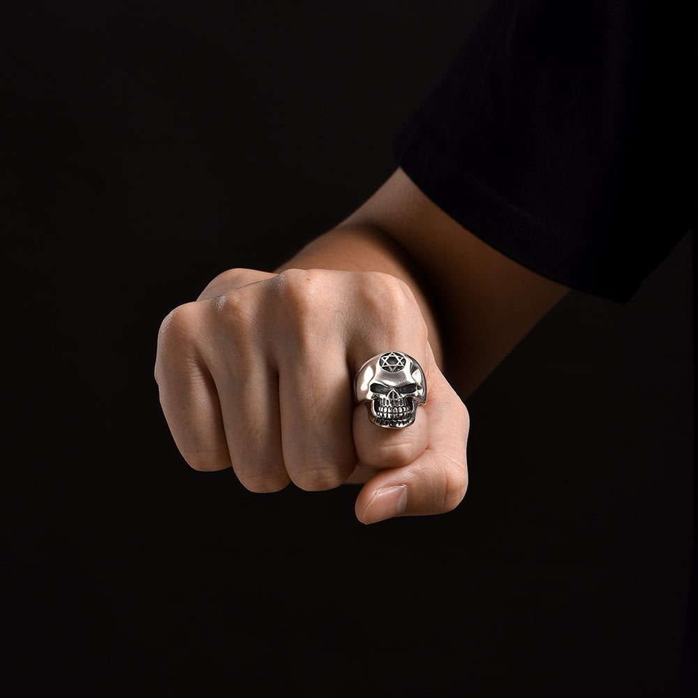 Designer Skull Sterling Silver Rings