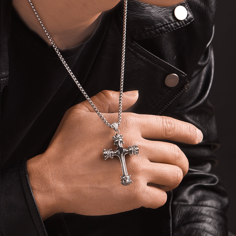 Cross Pendants With Zircon