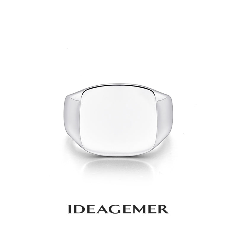 European And American Sterling Silver Pinky Rings