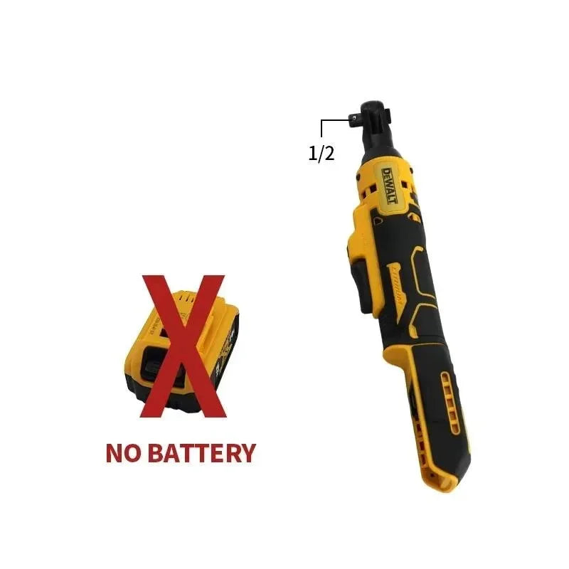 DEWALT DCF512 1/2 in Cordless Brushless Ratchet Wrench Atomic Compact Engineered Variable Speed Control Ratchet Wrench