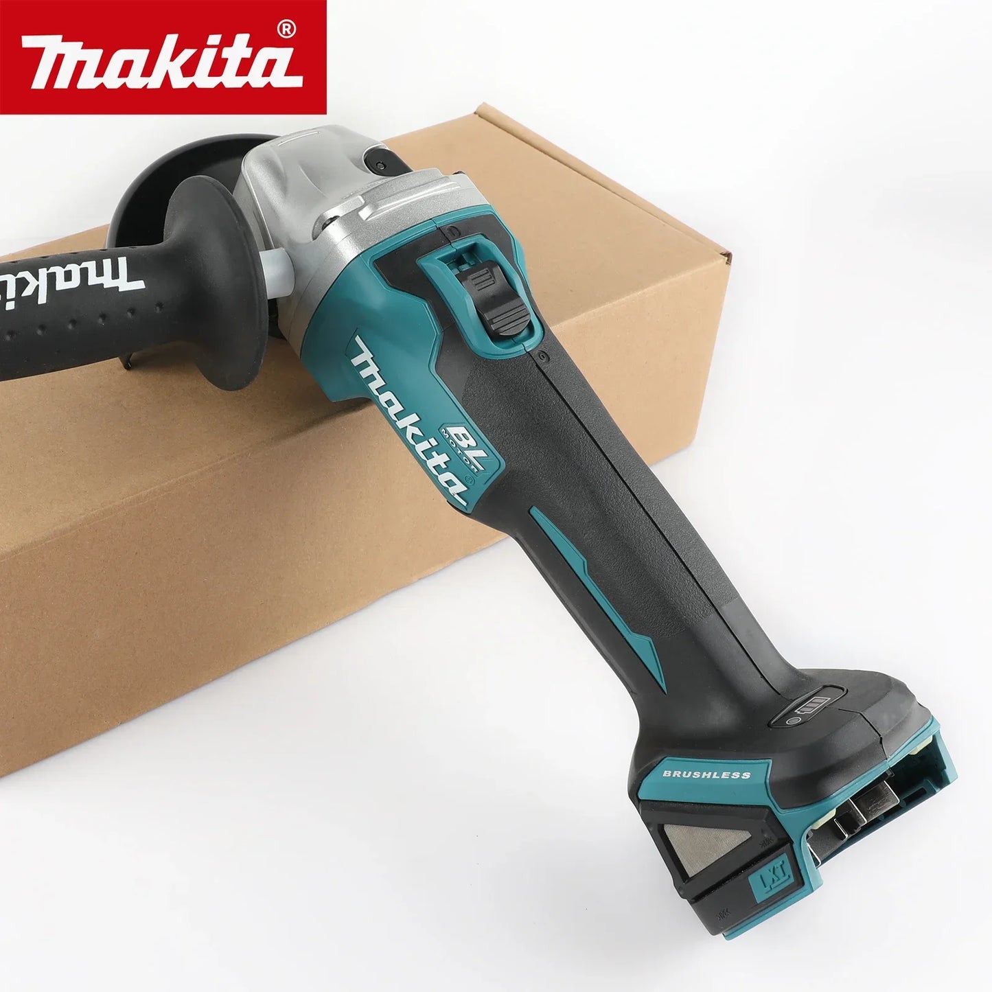Makita DGA504 18V 6.0Ah 125mm Brushless Lithium Battery Angle Grinder Rechargeable Cutting Machine Multi-functional All-in-one B