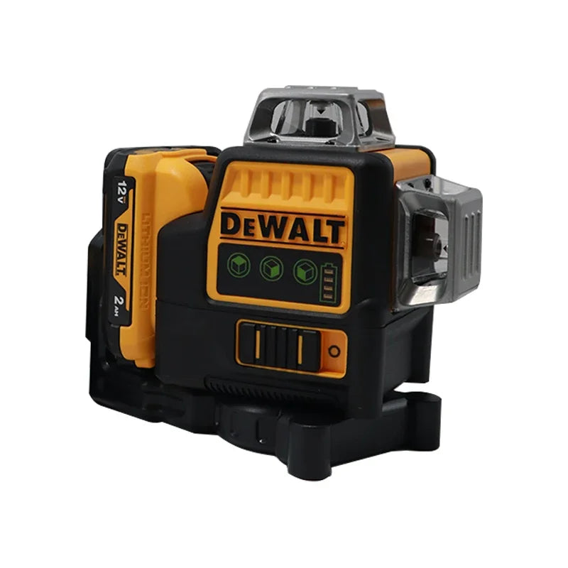 Dewalt DW089LG 12 Lines Laser Level Horizontal Green Light Level Meter Outdoor 3 Sides*360 Degree Vertical 12V Lithium Battery
