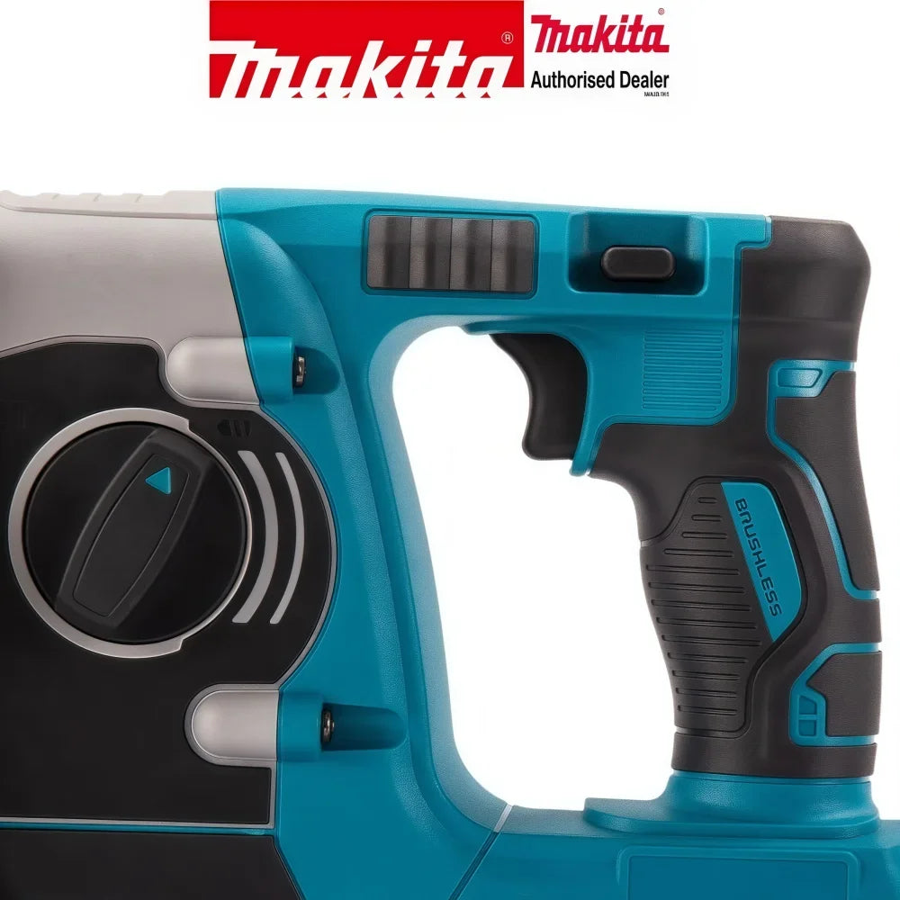 Makita Electric Cordless Brushless Hammer Drill Rechargeable Rotary Hammer Drilling and Chiseling High torque power Tool