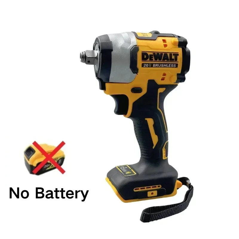 Dewalt DCF922 Wireless Impact Wrench Rechargeable High Torque 205Nm(Reverse) 1/2" 2500 PRM Universal 20V Battery Power Tools