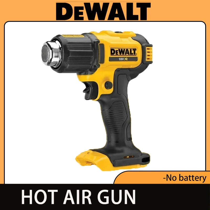 Dewalt DCE530N 20V Cordless Heat Gun High Power Welding Thermal Blower Heat Shrink Wrapping Tool Hot Air Gun Power Tool DCE530