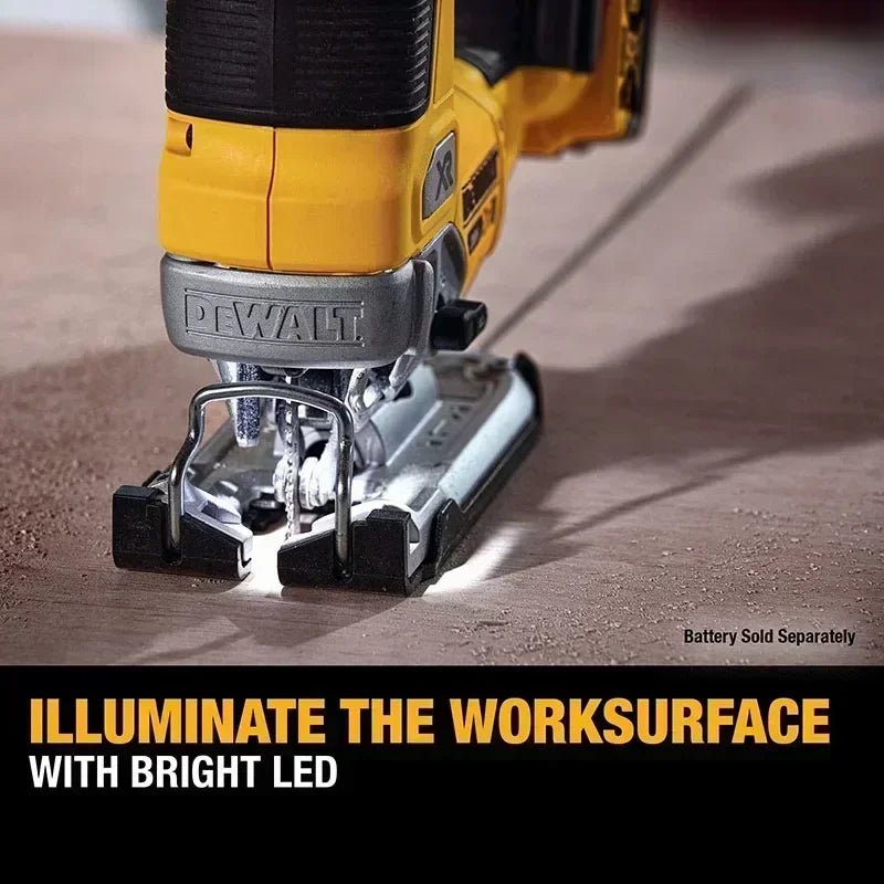 DEWALT DCS334 Scroll Saw 20V MAX Brushless Jig Saw With Handle Variable Speed Multi-Function Power Tool Mini Circular Saw