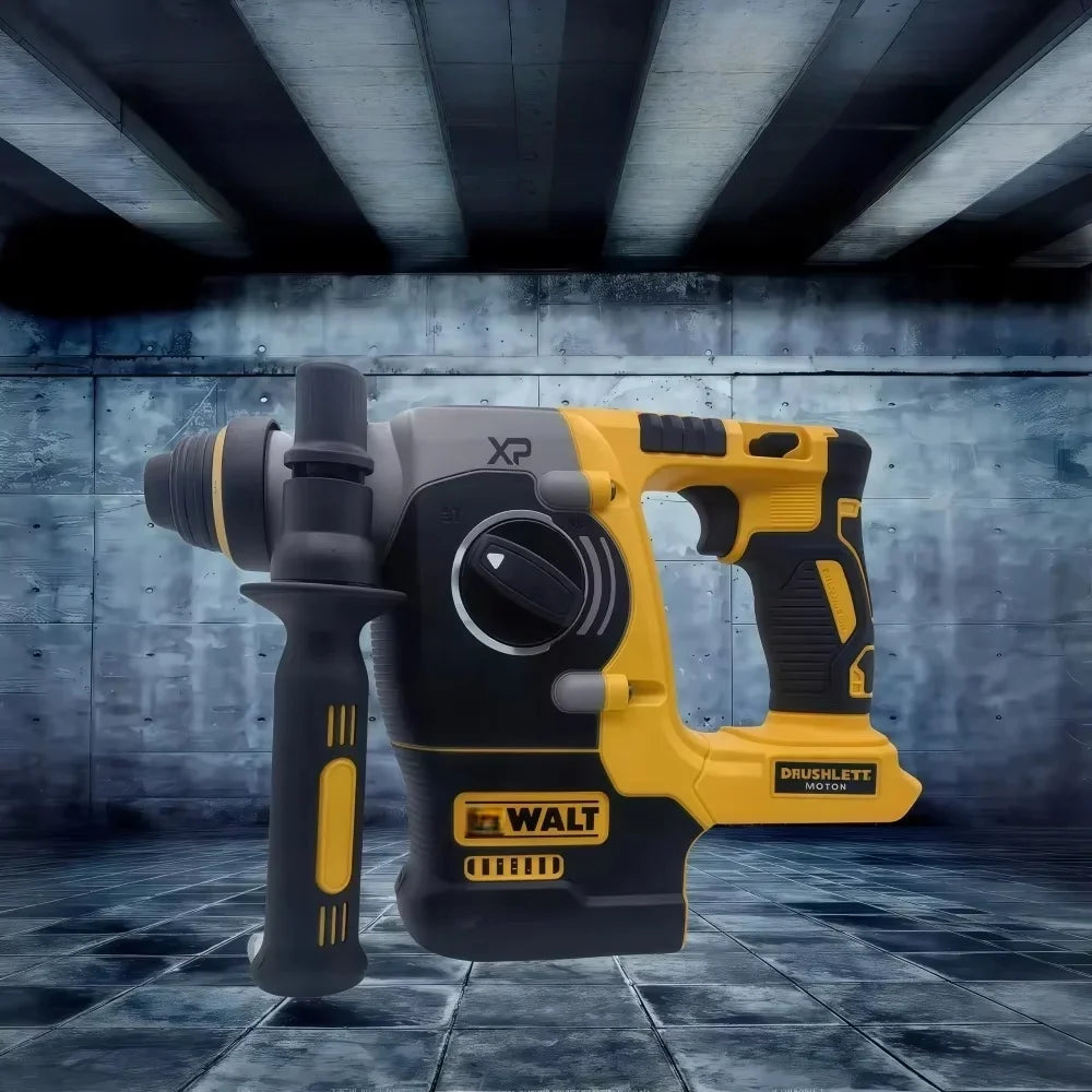 18V/20V MAX SDS PLUS Rechargeable Rotary Hammer Drill Brushless Cordless 2 Application Modes For Metal Concrete Breaker