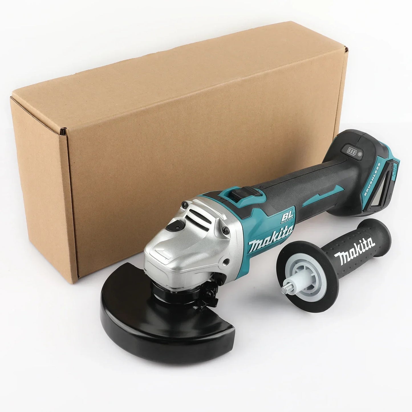 Makita DGA504 18V 6.0Ah 125mm Brushless Lithium Battery Angle Grinder Rechargeable Cutting Machine Multi-functional All-in-one B