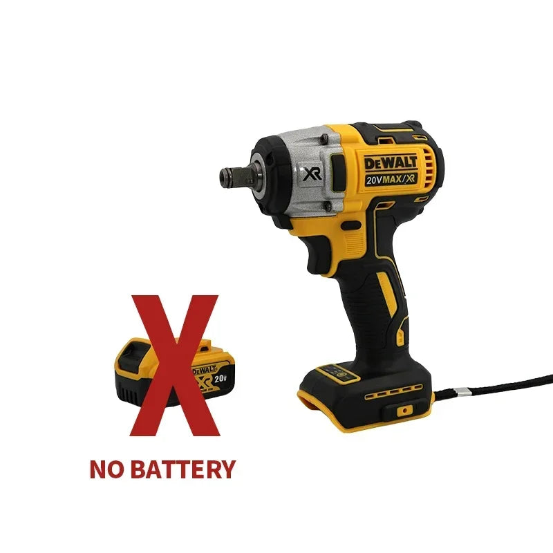 DEWALT DCF880 Lithium Battery Brushless Impact Wrench 20V Detachable Tire High Torque High Speed Powerful Disassembly Tool