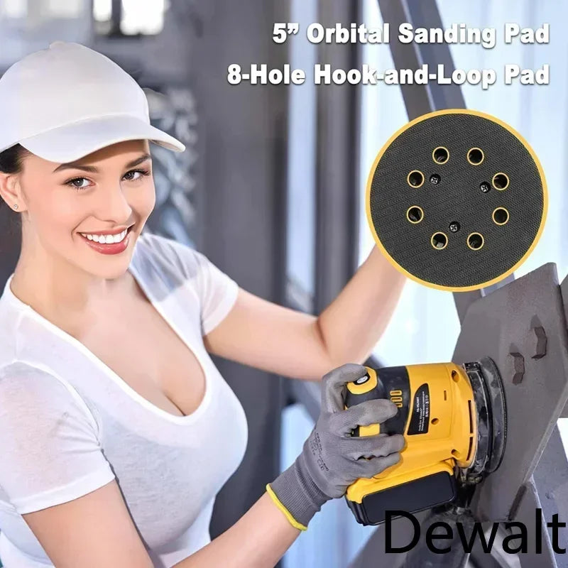 Dewalt 110000RPM Brushless Cordless Orbital Sander Grinder Wood Metal Waxing Polishing Grinding Machine for Dewalt 20V Battery