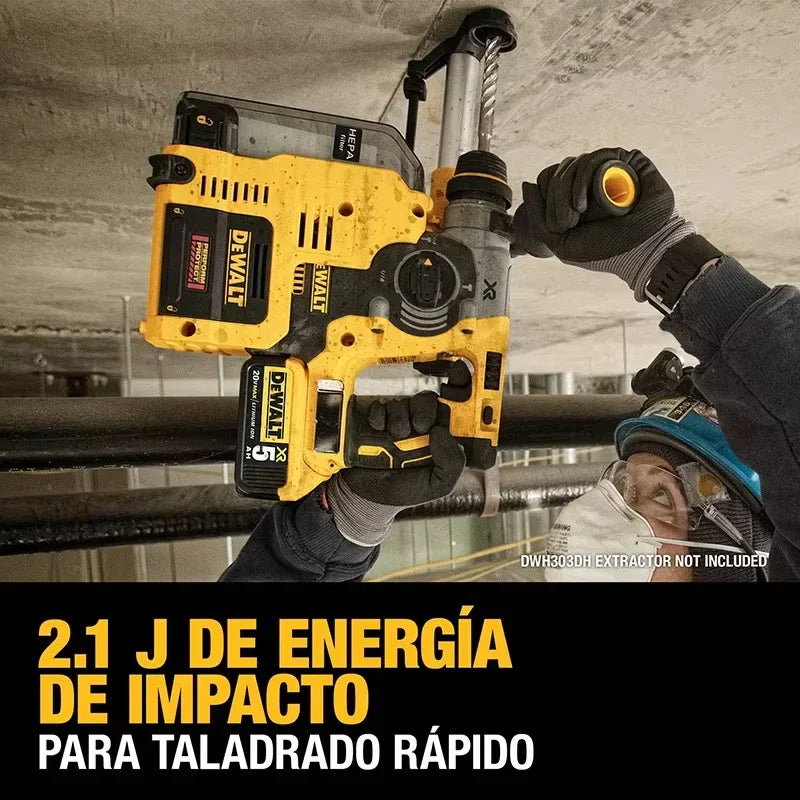 DEWALT Brushless Rechargeable Rotary Hammer drill Cordless 2 Modes Corded Demolition Chipping Metal Concrete Breaker Jackhammer