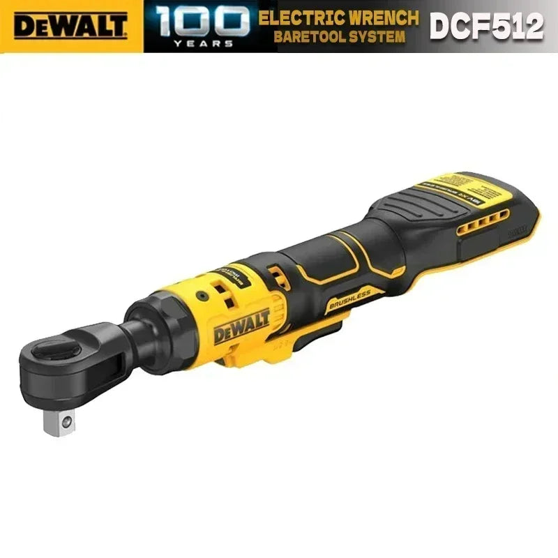 DEWALT DCF512 1/2 in Cordless Brushless Ratchet Wrench Atomic Compact Engineered Variable Speed Control Ratchet Wrench