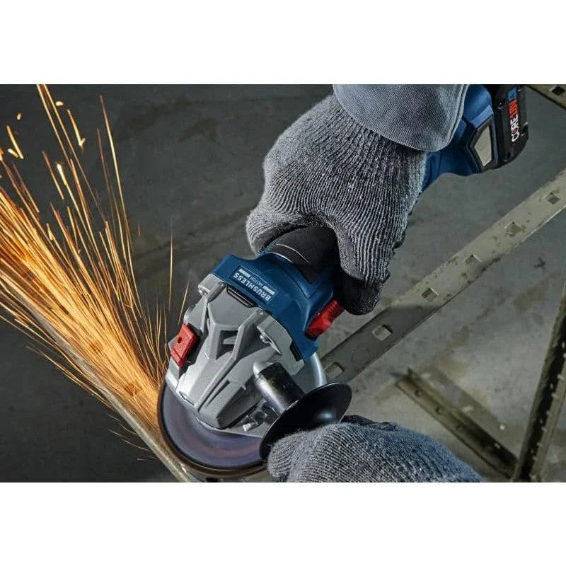 BOSCH GWS 18V-8 Cordless Angle Grinder 18V Professional Brushless 100MM Slide Switch Cutting Grinding Bosch Power Tools GWS18V-8