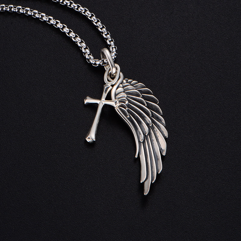 Sterling Silver Necklace Wings Cross High Street Pendants