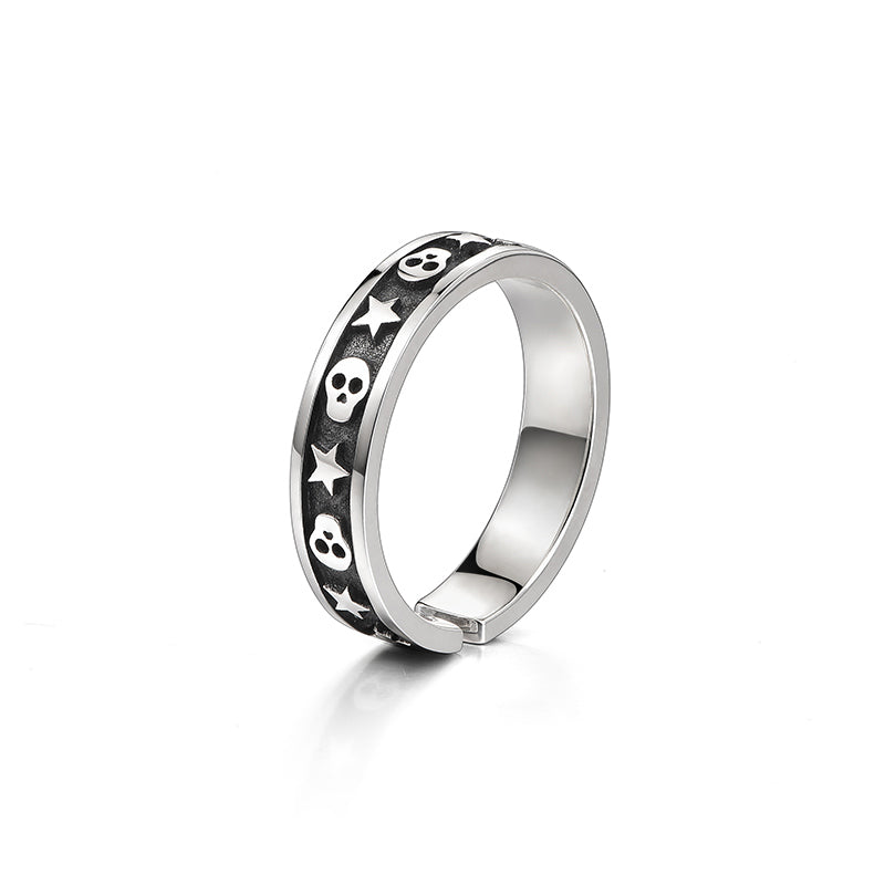 Skull Sterling Silver Rings