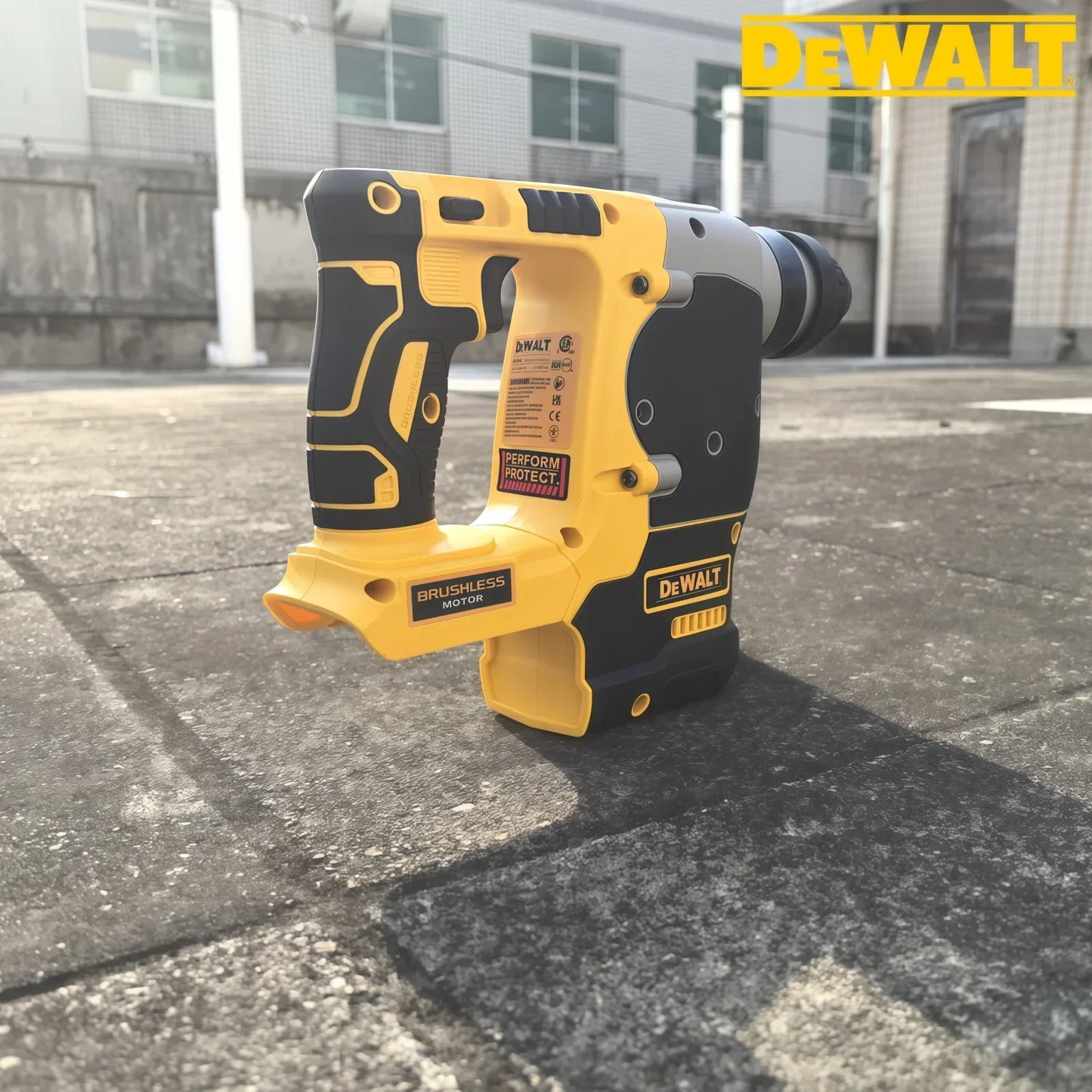 DEWALT Brushless Rechargeable Rotary Hammer drill Cordless 2 Modes Corded Demolition Chipping Metal Concrete Breaker Jackhammer