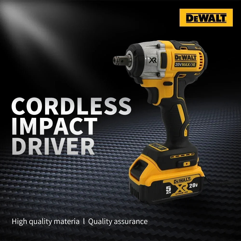 DEWALT DCF880 Lithium Battery Brushless Impact Wrench 20V Detachable Tire High Torque High Speed Powerful Disassembly Tool