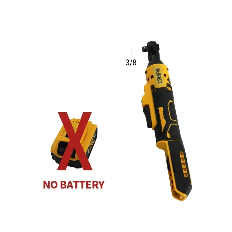 DEWALT DCF512 Brushless Cordless 1/2 in Ratchet Right Angle Wrench Variable Speed Power Wrench LED Light 20V Battery Power Tool
