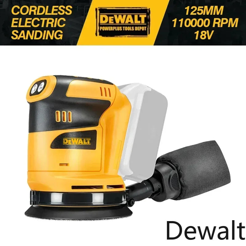 Dewalt 110000RPM Brushless Cordless Orbital Sander Grinder Wood Metal Waxing Polishing Grinding Machine for Dewalt 20V Battery