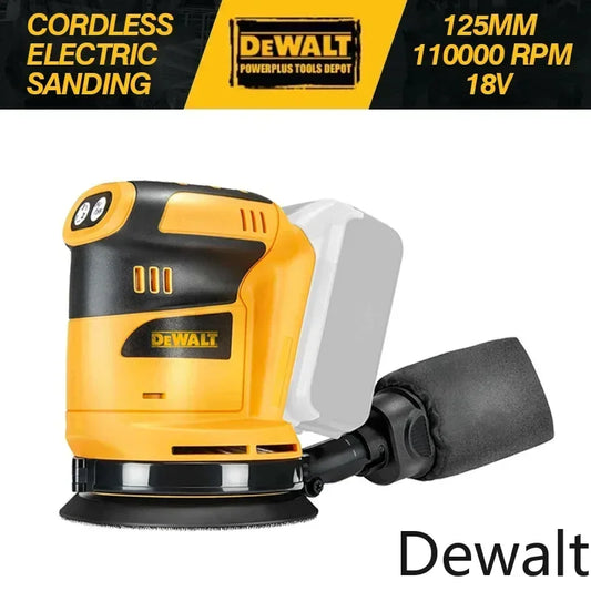 Dewalt 110000RPM Brushless Cordless Orbital Sander Grinder Wood Metal Waxing Polishing Grinding Machine for Dewalt 20V Battery