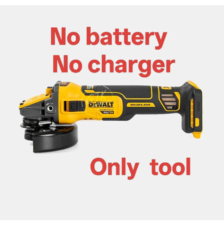 DeWALT DCG409 20V 125mm Brushless FLEXVOLT ADVANTAGE Angle Grinder with Slide Switch Impact Polisher utting Machine rotary tool